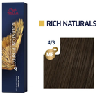 Trwała farba do włosów Wella Professionals Koleston Perfect ME+ Pure Naturals 4.3 Brown-gold 60 ml (4064666180038) - obraz 1