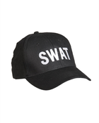 Бейсболка тактична Mil-Tec One size BASEBALL CAP SCHWARZ ′SWAT′ (12316098) - зображення 1