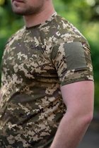 Мужская тактическая пиксельная футболка с липучкой под шеврон Coolmax 52 - изображение 6
