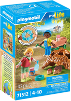 Набір фігурок Playmobil My Life Care of The Hedgehog Family з аксесуарами 18 предметів (4008789715128) - зображення 1