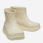 Kalosze damskie krótkie Crocs Classic Crush Rain Boot 207946-BONE 39-40 Kremowe (196265156962) - obraz 5