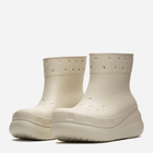 Kalosze damskie krótkie Crocs Classic Crush Rain Boot 207946-BONE 37-38 Kremowe (196265156948) - obraz 4