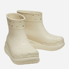 Жіночі гумові чоботи низькі Crocs Classic Crush Rain Boot 207946-BONE 37-38 Кремові (196265156948) - зображення 5