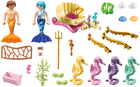 Zestaw figurek Playmobil Princess Magic Mermaid with Seahorse Carriage 20 elementów (4008789715005) - obraz 2