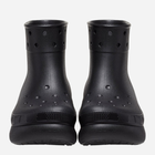 Жіночі гумові чоботи низькі Crocs Classic Crush Rain Boot 207946-BLK 41-42 Чорні (196265156733) - зображення 5