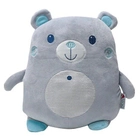 Іграшка для дітей InnoGIO GIOplush Bear Gray Cuddly GIO-821 сіра (5903317816546) - зображення 1