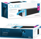 Głośnik przenośny Omega 2.1 Cube Outdoor Bluetooth V4.0 SD 22W Blue 43563 TE (OG095) - obraz 3