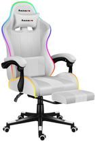 Fotel gamingowy Huzaro Force 4.7 RGB White - obraz 3