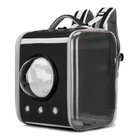 Рюкзак - переноска для домашних животных CosmoPet CP-28 39 x 30 x 30 см Черный