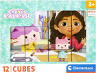 Кубики Clementoni Gabby's Dollhouse 12 шт (8005125411931) - зображення 1