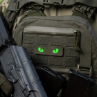 Нашивка Ranger M-Tac Laser Green/Green/GID Eyes Cut Cat - зображення 4