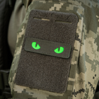 Нашивка M-Tac Cat Eyes Laser Cut Ranger Green/Green/GID - изображение 12