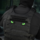 Нашивка M-Tac Tiger Eyes Laser Cut (пара) Black/Green/GID - изображение 15
