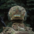 Нашивка M-Tac флаг Украины 25х80 Laser Cut Multicam/Yellow/Blue/GID - изображение 15