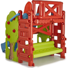 Zjeżdżalnia dla dzieci Feber z drewnianym stołem-domkiem (8410779595904) - obraz 4