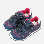 Дитячі кросівки для дівчинки Geox B8233A0QB54-C4117 24 Темно-синій/Рожевий (8058279233911) - зображення 2