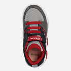 Дитячі кросівки для хлопчика Geox J35GVA011FE-C0051 31 Сірий/Червоний (8056206077188) - зображення 4