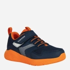 Дитячі кросівки для хлопчика Geox J26GBA0CE14-C0659 33 Темно-синій/Оранжевий (8050036982858) - зображення 2