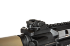 Страйкбольна штурмова гвинтівка Specna Arms M4 SA-F02 Flex X-ASR Half-Tan - зображення 9