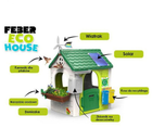 Domek Feber Ecokarmnik Segregacja Odpadów Imitacja Panelu Słonecznego (8411845018822) - obraz 7