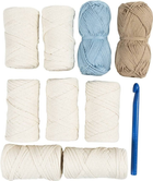 Набір для рукоділля Creativ Company Craft Kit Crochet Placemat Hat для в'язання сервірувальної серветки (5712854697279) - зображення 2