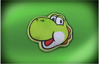 М'яка іграшка 1UP Distribution Super Mario Yoshi Cushion 40 см (0801269149680) - зображення 2