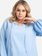Блузка жіноча Karko B927 42-44 Блакитна (5903676009665) - зображення 5