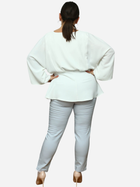 Блузка жіноча Karko B955 48 Біла (5903676006633) - зображення 2