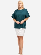 Блузка жіноча Karko BA018 46-48 Зелена (5903676057420) - зображення 3