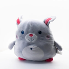 Іграшка для дітей InnoGIO GIOPlush GIO Rabbit Gray Cuddly GIO-822 (5903317816638) - зображення 2