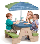 Stół Piknikowy Step 2 z Parasolką dla dzieci (0733538841844) - obraz 3