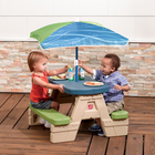 Stół Piknikowy Step 2 z Parasolką dla dzieci (0733538841844) - obraz 4