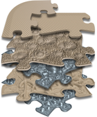 Mata puzzle Woopie sensoryczna ortopedyczna do domowego SPA 12 elementów (5904326946279) - obraz 2