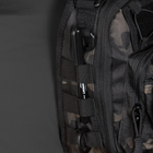 Однолямкова CamoTec сумка Adapt Multicam Black чорний мультикам - зображення 7