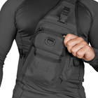 Тактическая CamoTec сумка Gunner Sling 2.0 Black черная - изображение 5