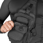 Тактическая CamoTec сумка Gunner Sling 2.0 Black черная - изображение 6