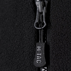 Тактическая M-Tac кофта Lite Microfleece Hoodie Black черная S - изображение 5