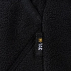 Тактическая M-Tac кофта Lite Microfleece Hoodie Black черная L - изображение 4