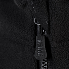 Тактическая M-Tac кофта Lite Microfleece Hoodie Black черная L - изображение 6