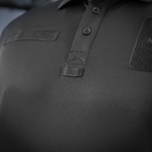 Тактическое поло M-Tac Elite Tactical Coolmax Black черное M - изображение 10