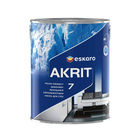 Краска для стен Eskaro Akrit 7 шелковисто-матовая 2.85л