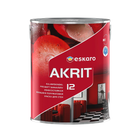 Износостойкая краска для стен Eskaro Akrit 12 полуматовая 2.85л