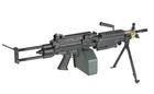Кулемет FN M249 PARATROOPER LMG - Black [A&K] (для страйкболу) - зображення 5