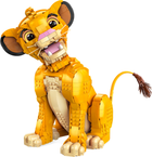 Zestaw klocków LEGO Disney Classic Król Lew — Lwiątko Simba 1445 elementów (43247) - obraz 3