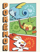 Postery GBeye Pokemon Portfolio Starters 9 szt (3665361133186) - obraz 10