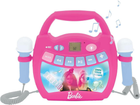 Odtwarzacz karaoke Lexibook Barbie Bluetooth Speaker z 2 mikrofonami (3380743103471) - obraz 3