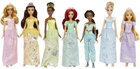 Zestaw lalek Mattel Disney Princess Story Sparkle 7 szt (0194735120543) - obraz 2