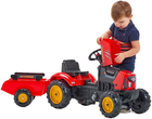 Traktorek Falk Red Supercharger na pedały z przyczepą (3016202030124) - obraz 4