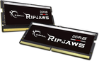 RAM G.Skill SODIMM DDR5-4800 32768MB PC5-38400 (Kit of 2x16384MB) Ripjaws Black (F5-4800S3434A16GX2-RS) - obraz 3