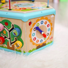 Interaktywny Drewniany Sześciokąt Tooky Toy Montessori Pudełko (6972633374398) - obraz 10